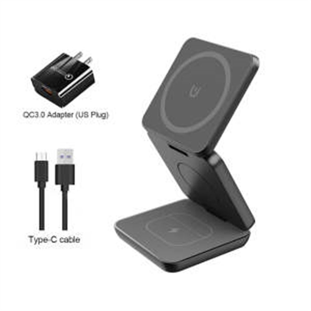 Folding 3 in 1 Wireless Charger Magnetic