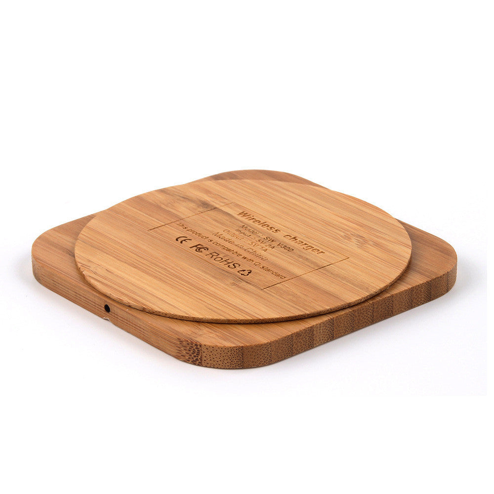 Wooden Bamboo Wireless Charging Pad