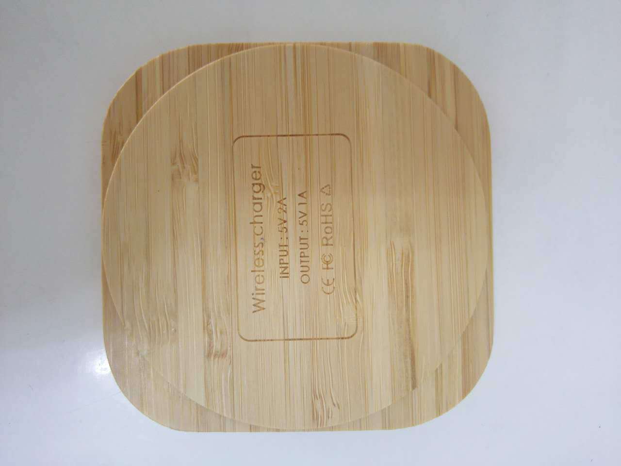 Wooden Bamboo Wireless Charging Pad