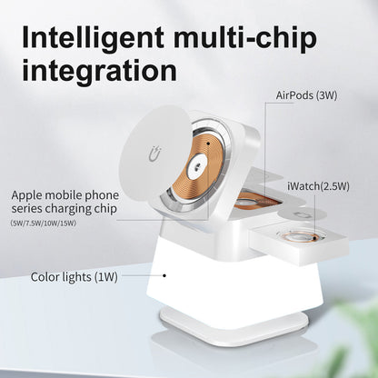 4 In 1 Rotatable Wireless Charger