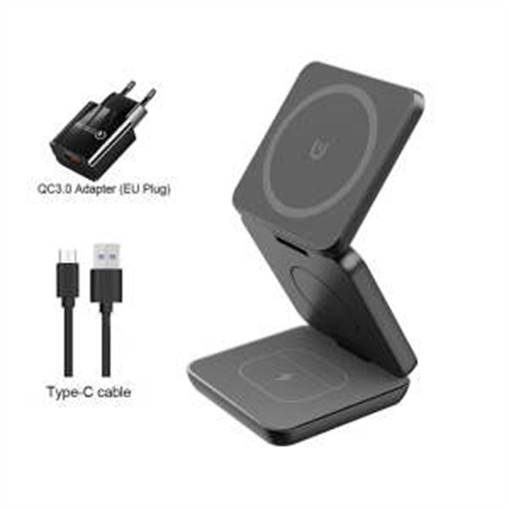 Folding 3 in 1 Wireless Charger Magnetic