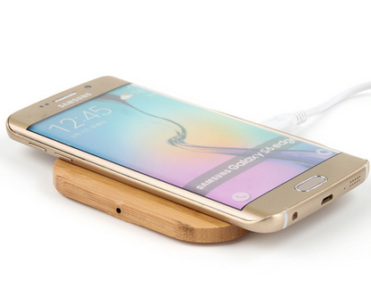 Wooden Bamboo Wireless Charging Pad